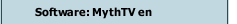 Software: MythTV en